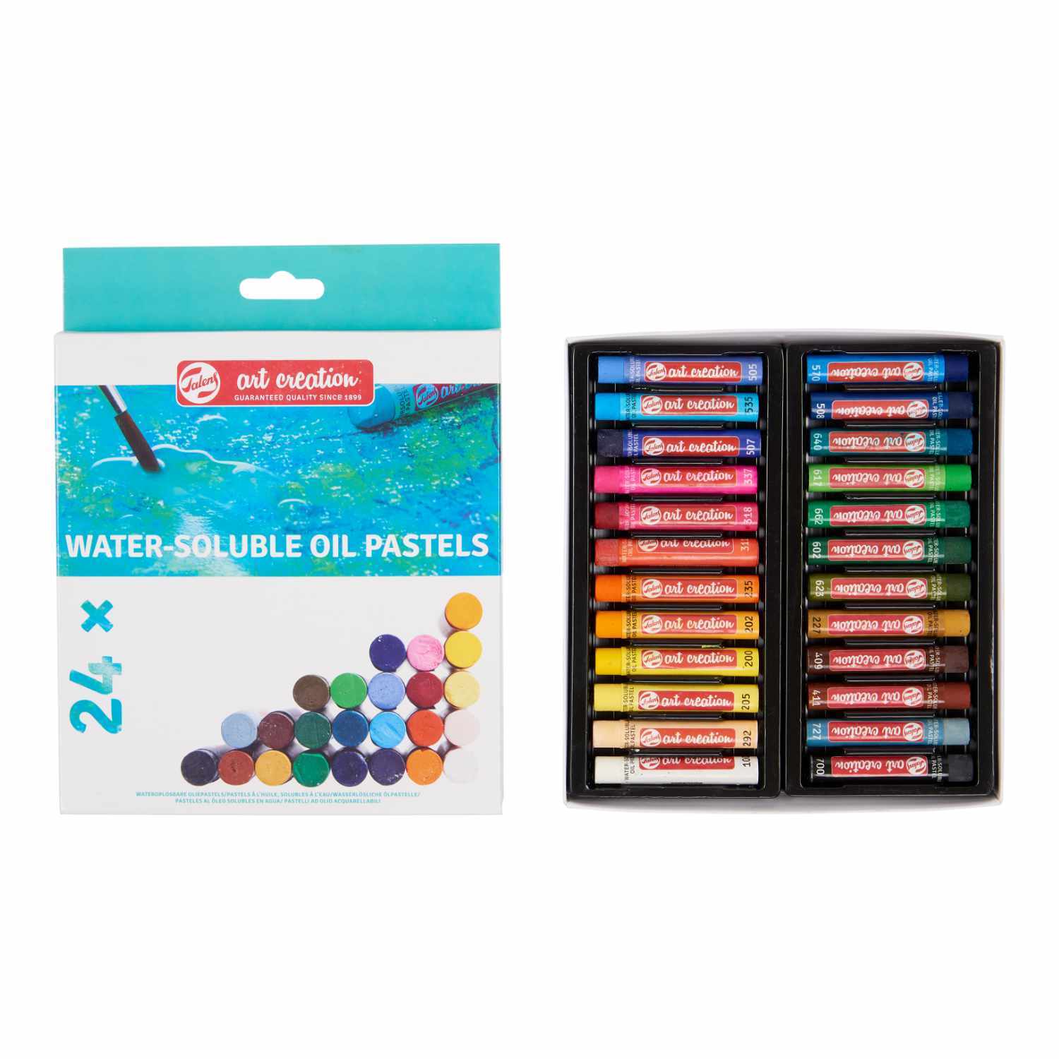 Talens Art Creation Wasserlösliche Ölpastelle Set 24 Farben