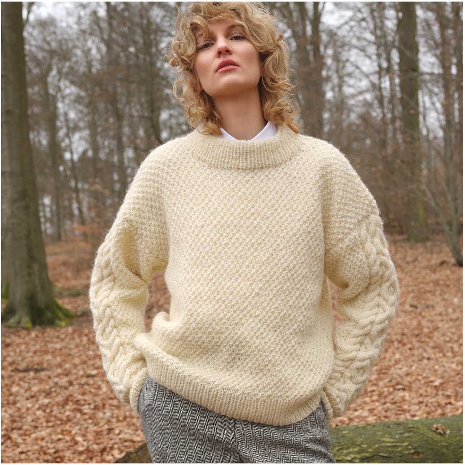 Strickset Pullover Modell 01 aus Luxury Knits Winter Special Damen