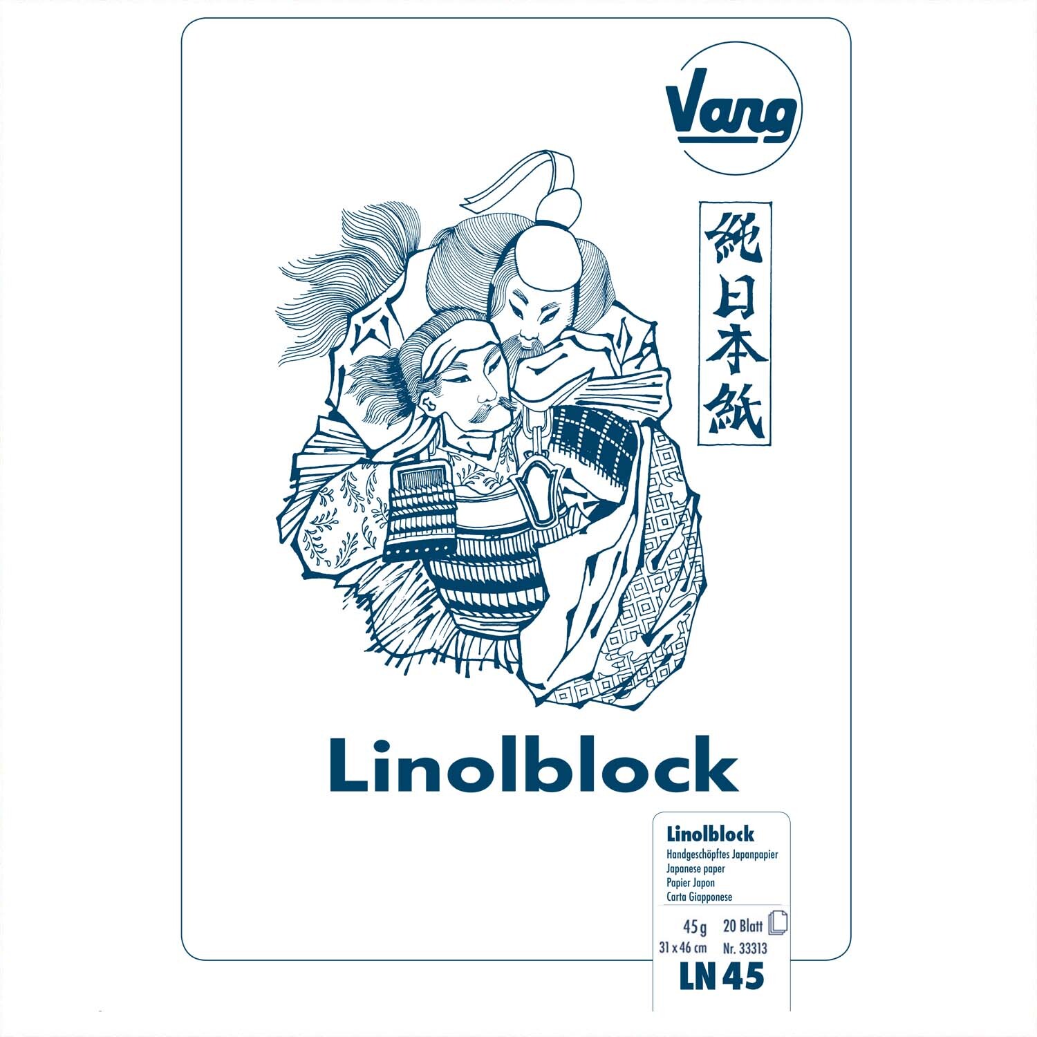 Linolblock Japanpapier 