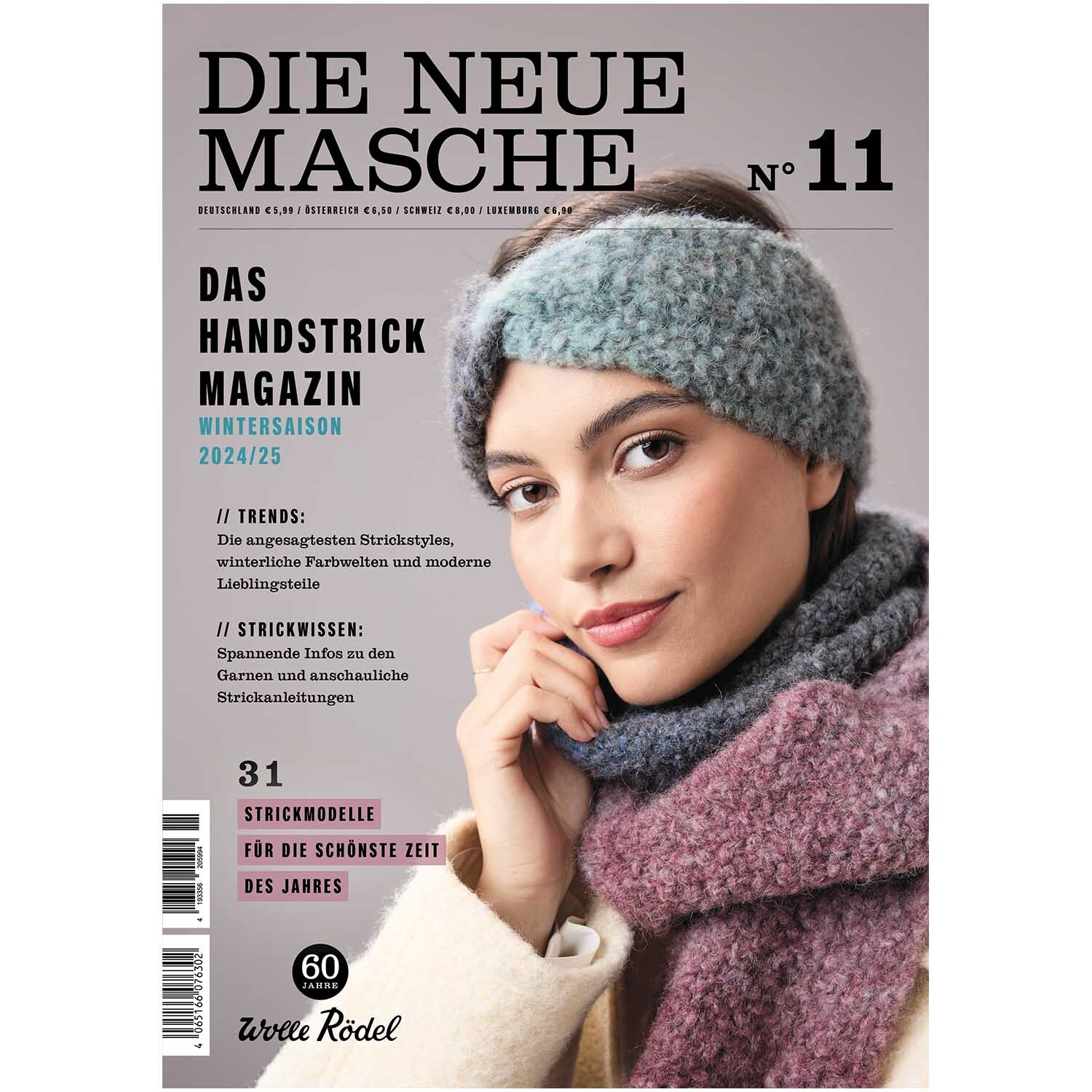 Strickset Mini-Tuch Modell 31 aus Die Neue Masche No. 11