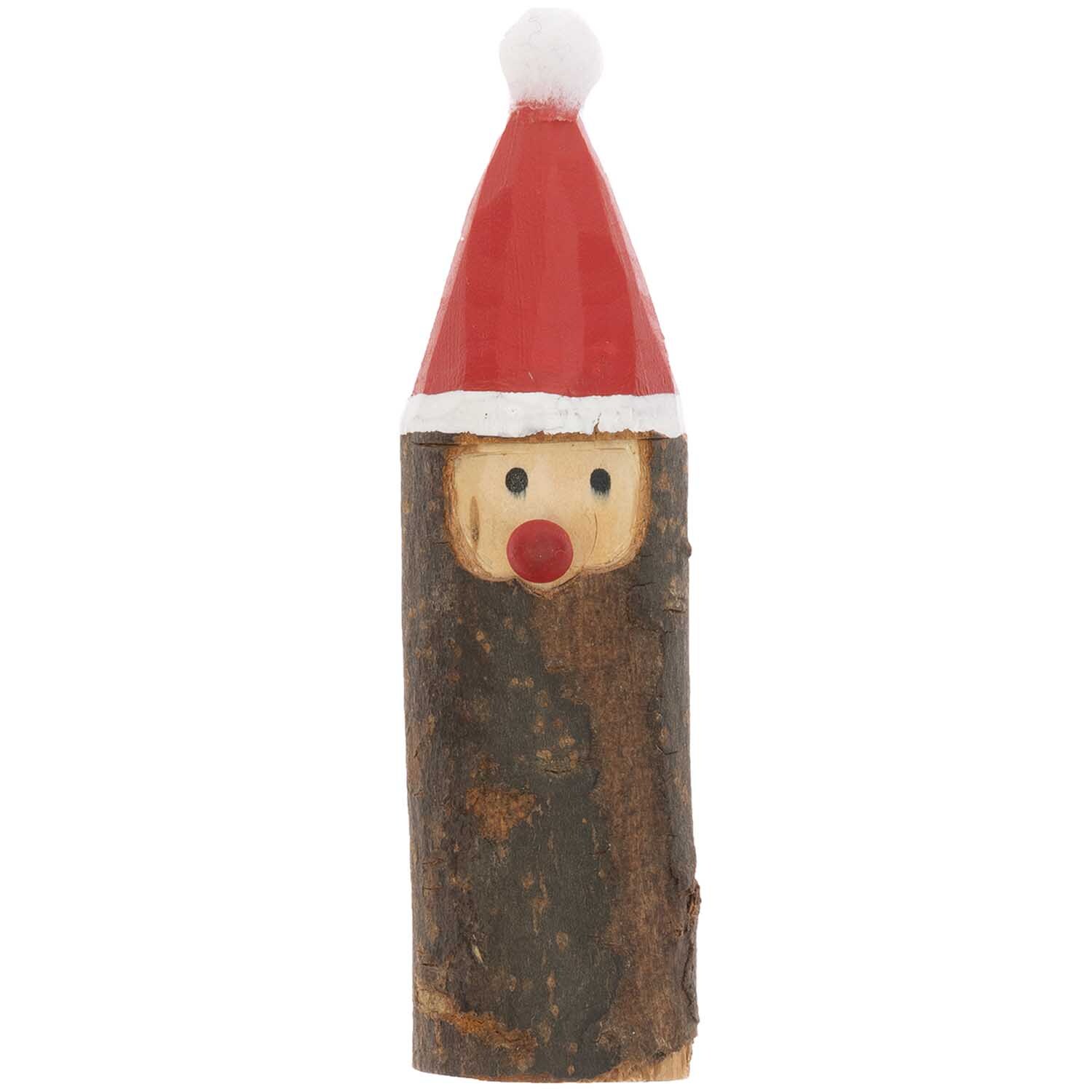 Holzfigur Weihnachtswichtel 2,5x9,5cm