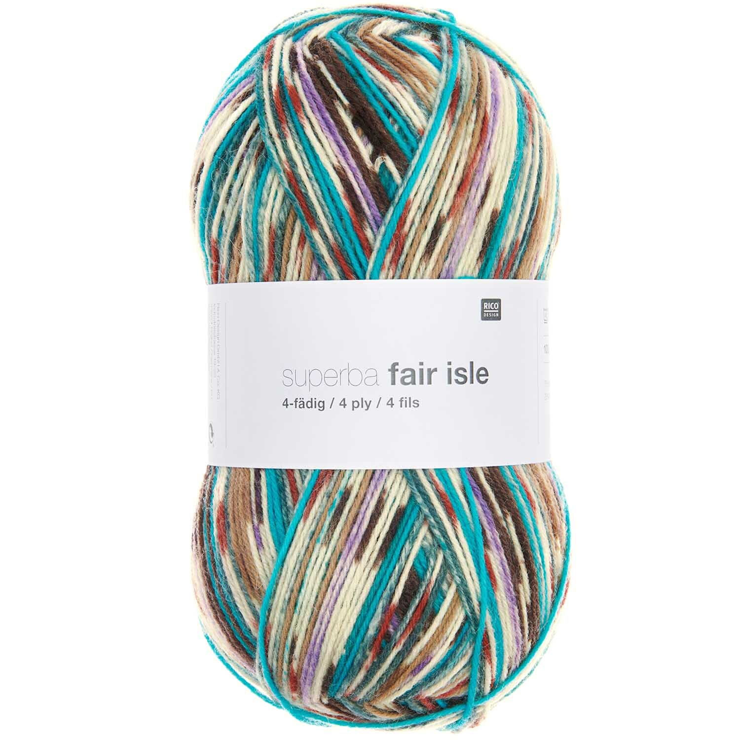 Superba Fair Isle 4-fädig