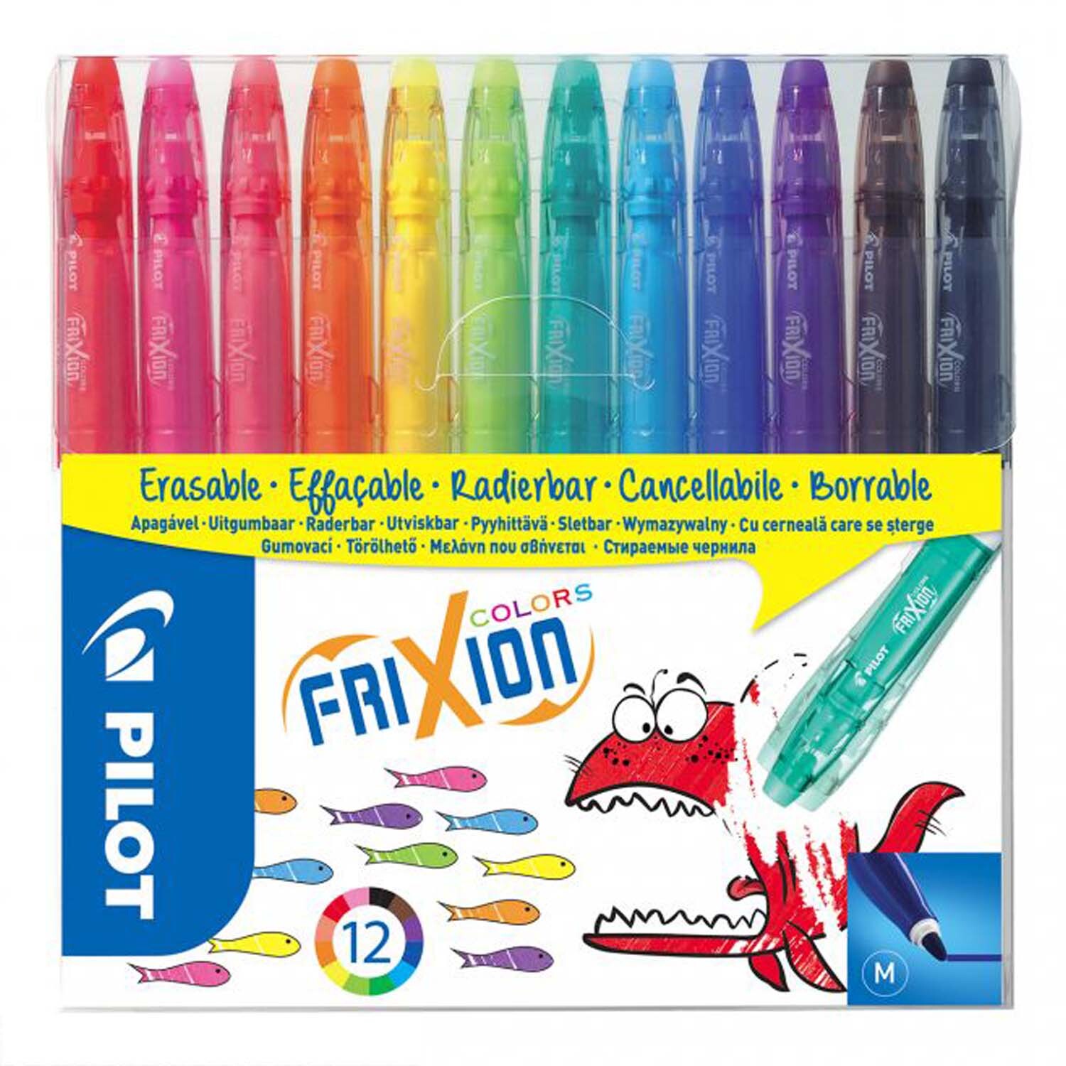 Frixion Color Filzstifte 12 Farben