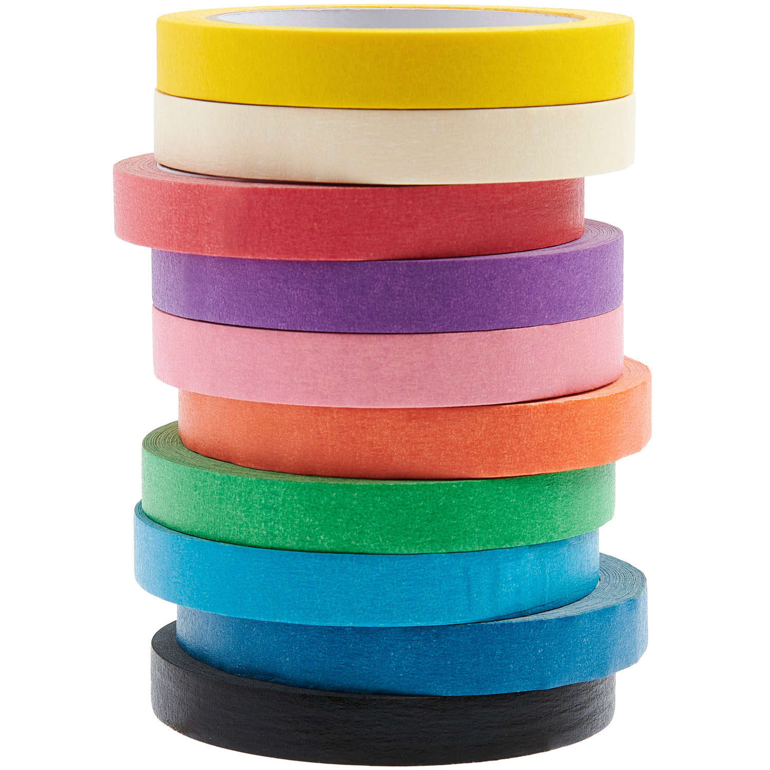 Tape Set Papier Rainbow 15mm 25m 