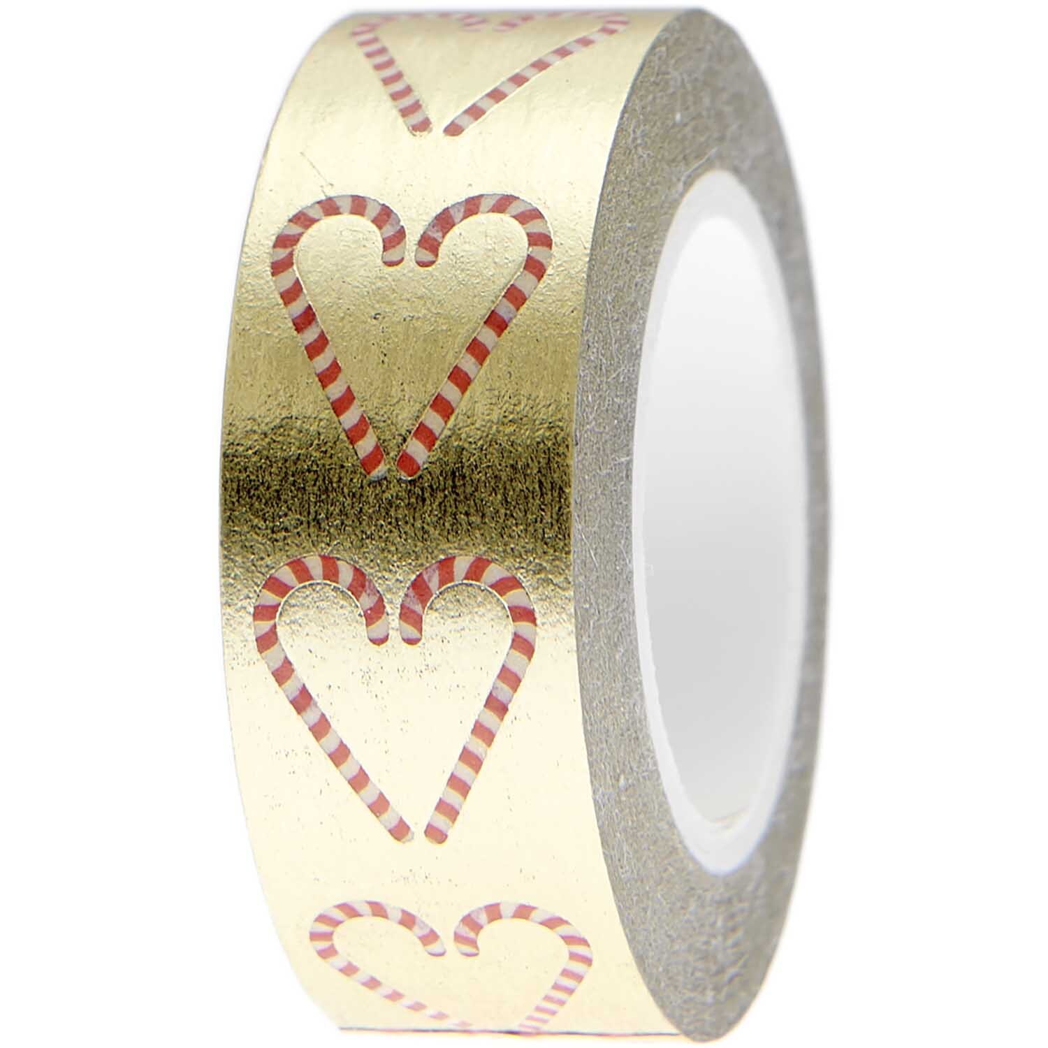 Paper Poetry Tape Candy Cane 1,5cm 10m