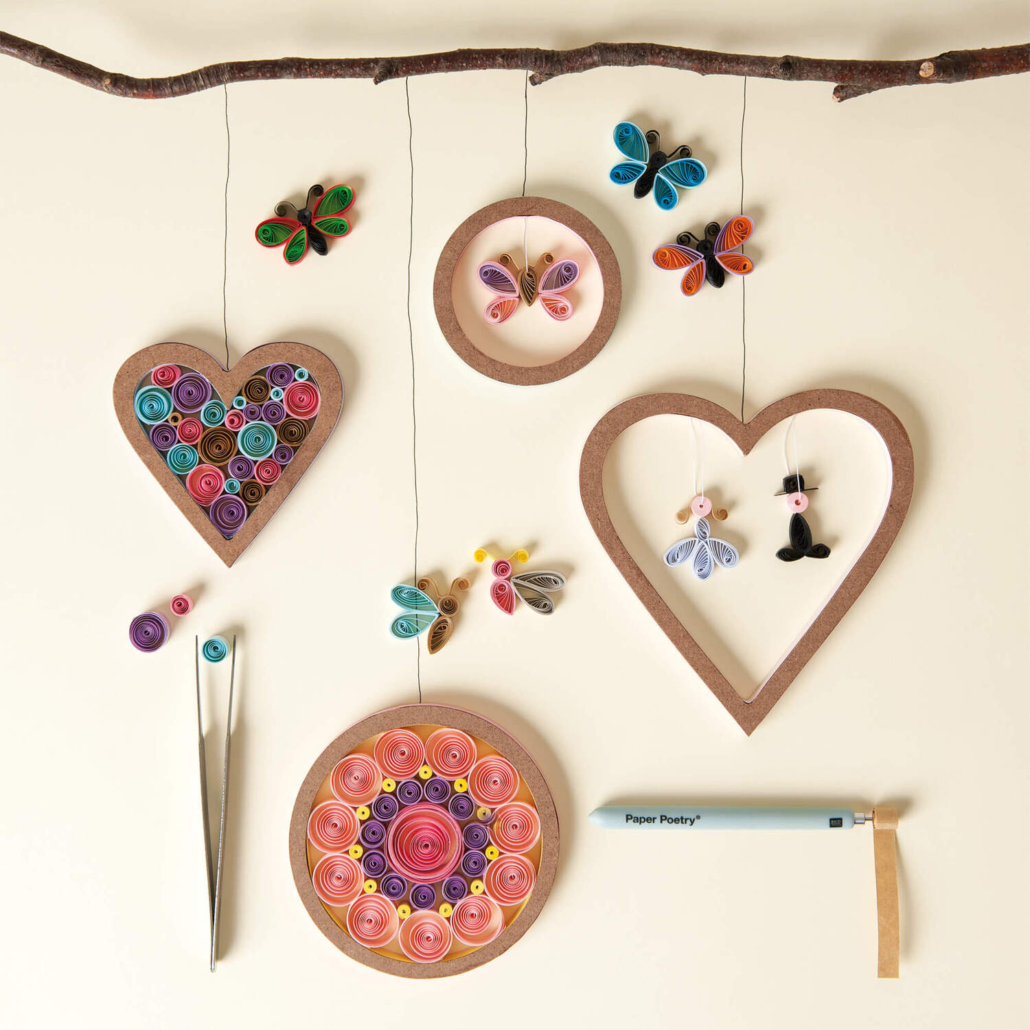 Bastelanleitung Quilling