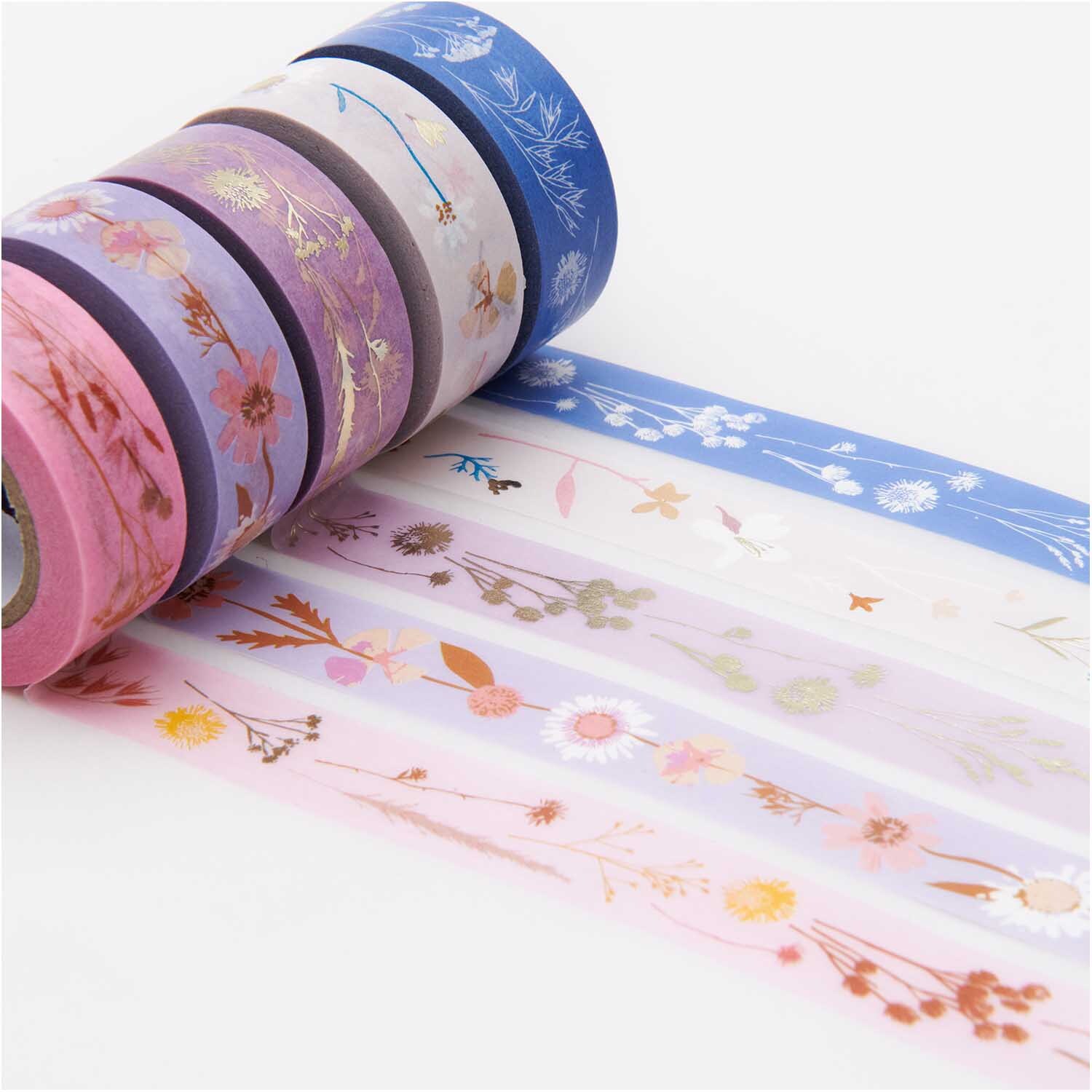 Paper Poetry Tape Set Trockenblumen 5teilig