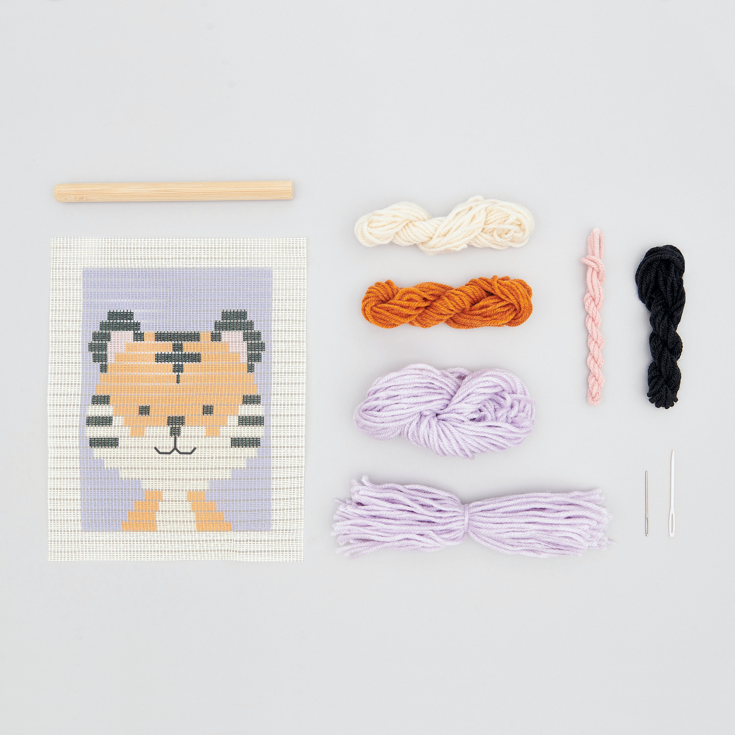 Longstitch Stickpackung Tiger