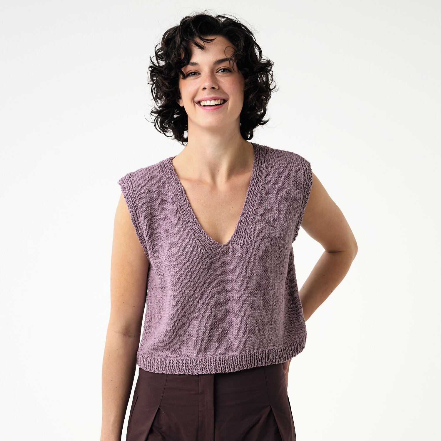 Strickset Top Modell 05b aus Die Neue Masche No. 12