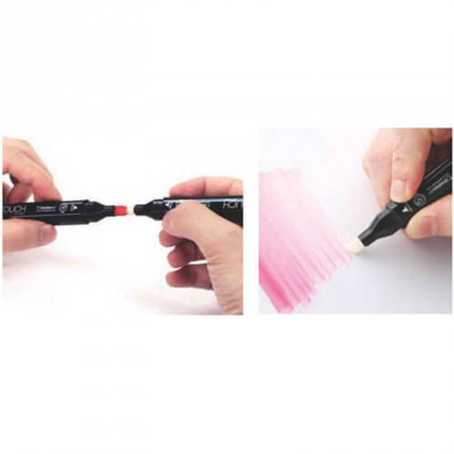 Twin Brush Marker Colorless Blender 0