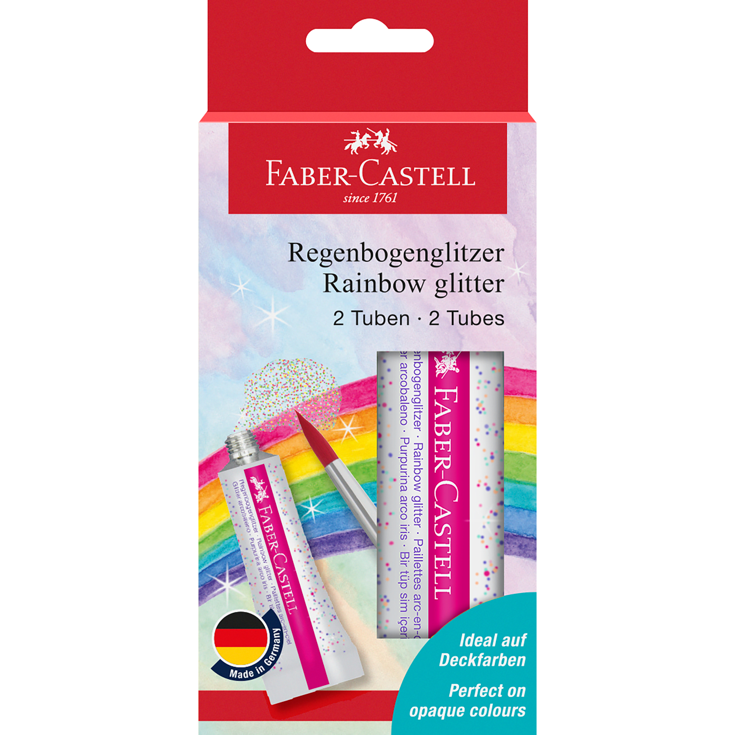 Glitzer Regenbogen 