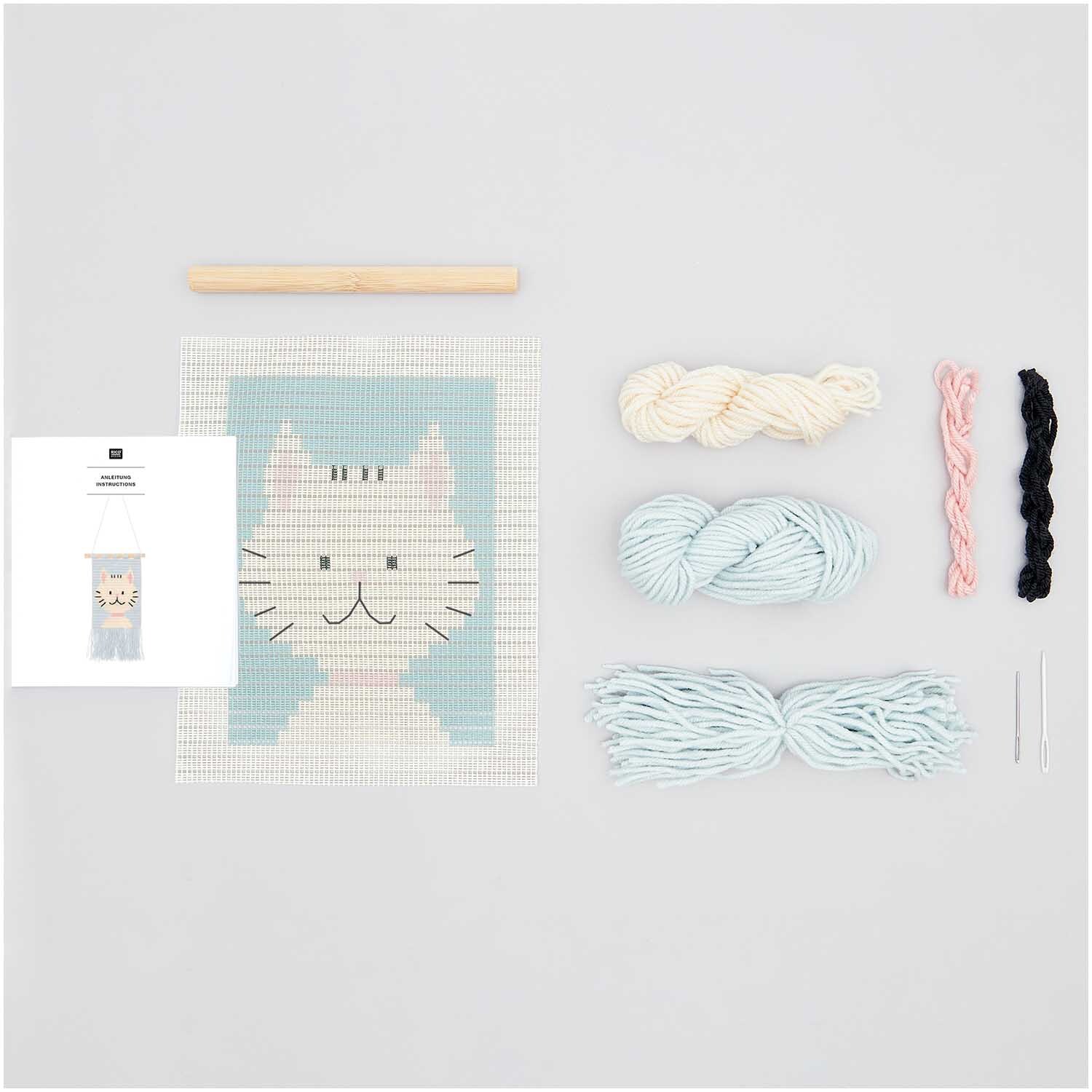 Longstitch Stickpackung Katze