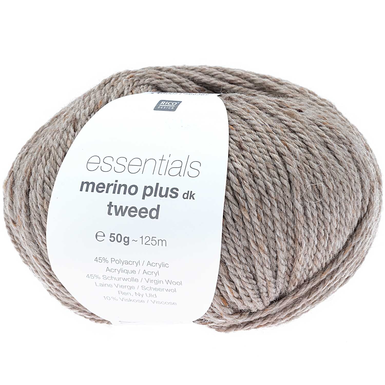 Essentials Merino Plus Tweed dk