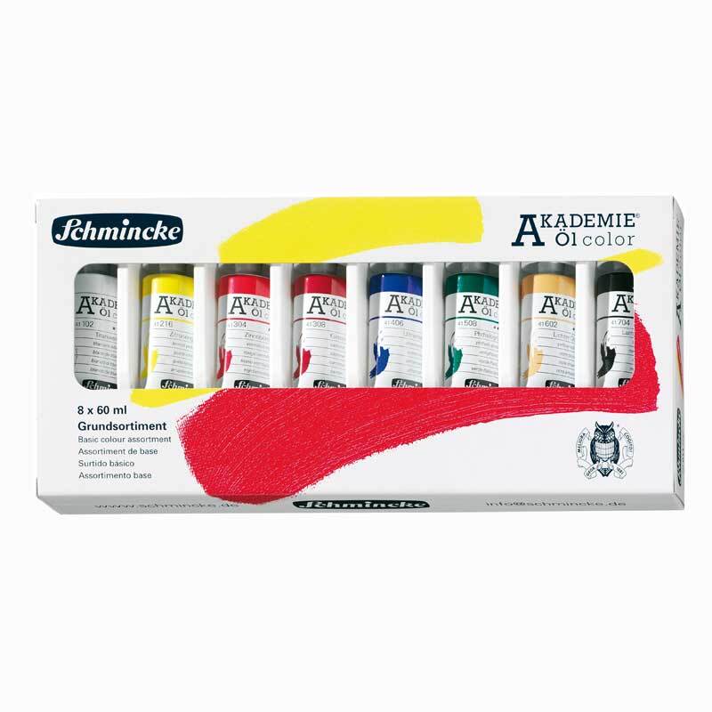 Akademie Öl Color Set 8x60ml