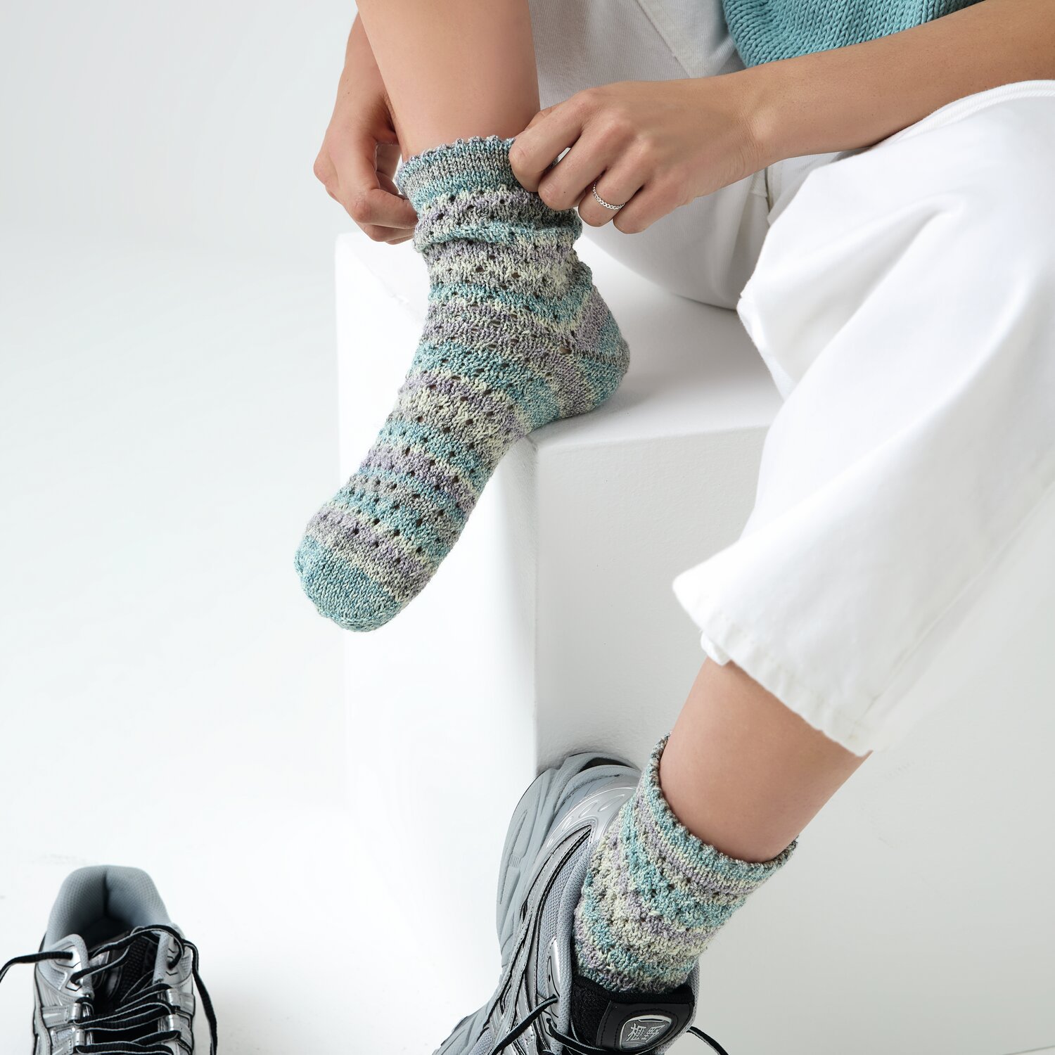 Strickset Socken Modell 14a aus Die Neue Masche No. 12