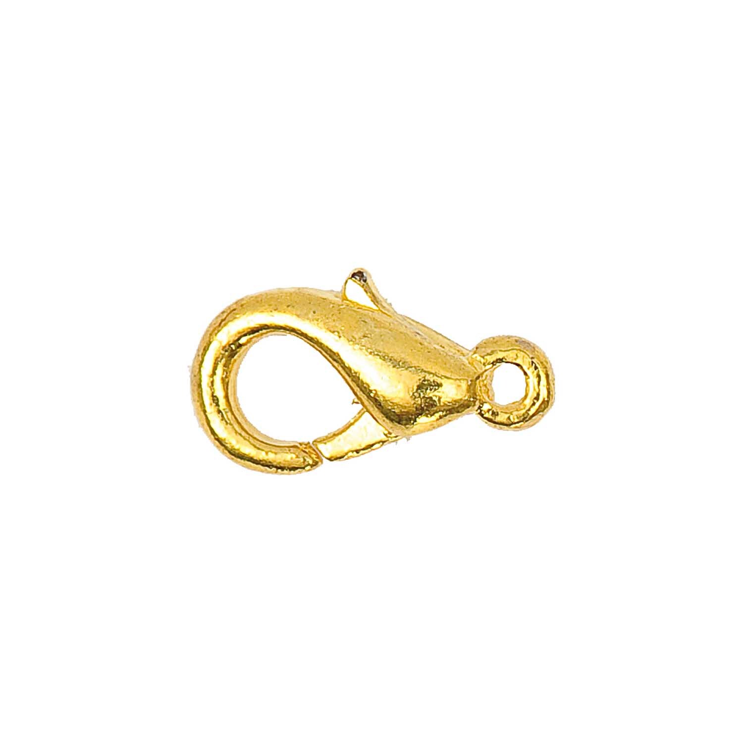 Karabiner gold 12mm 10 Stück