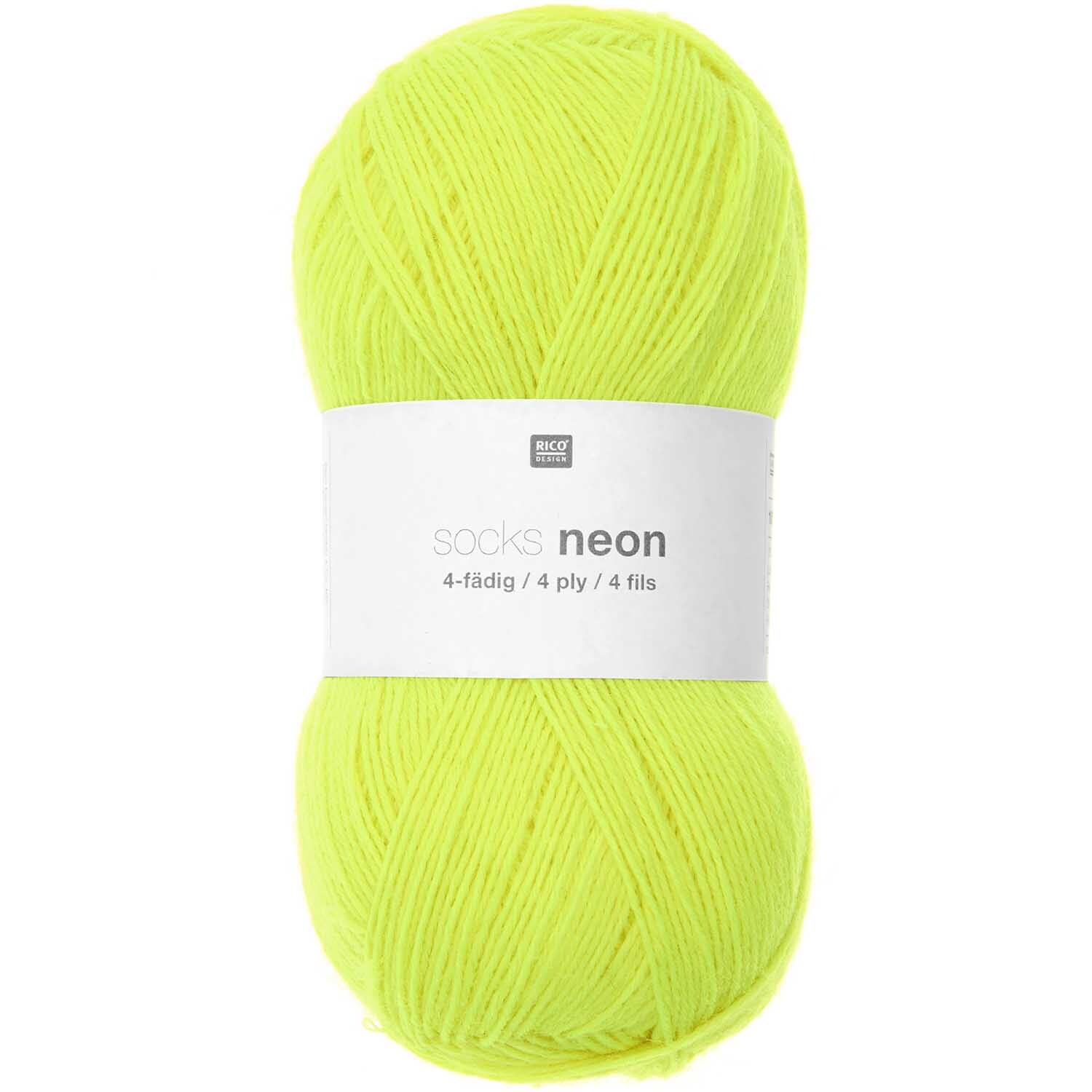 Socks Neon 4-fädig