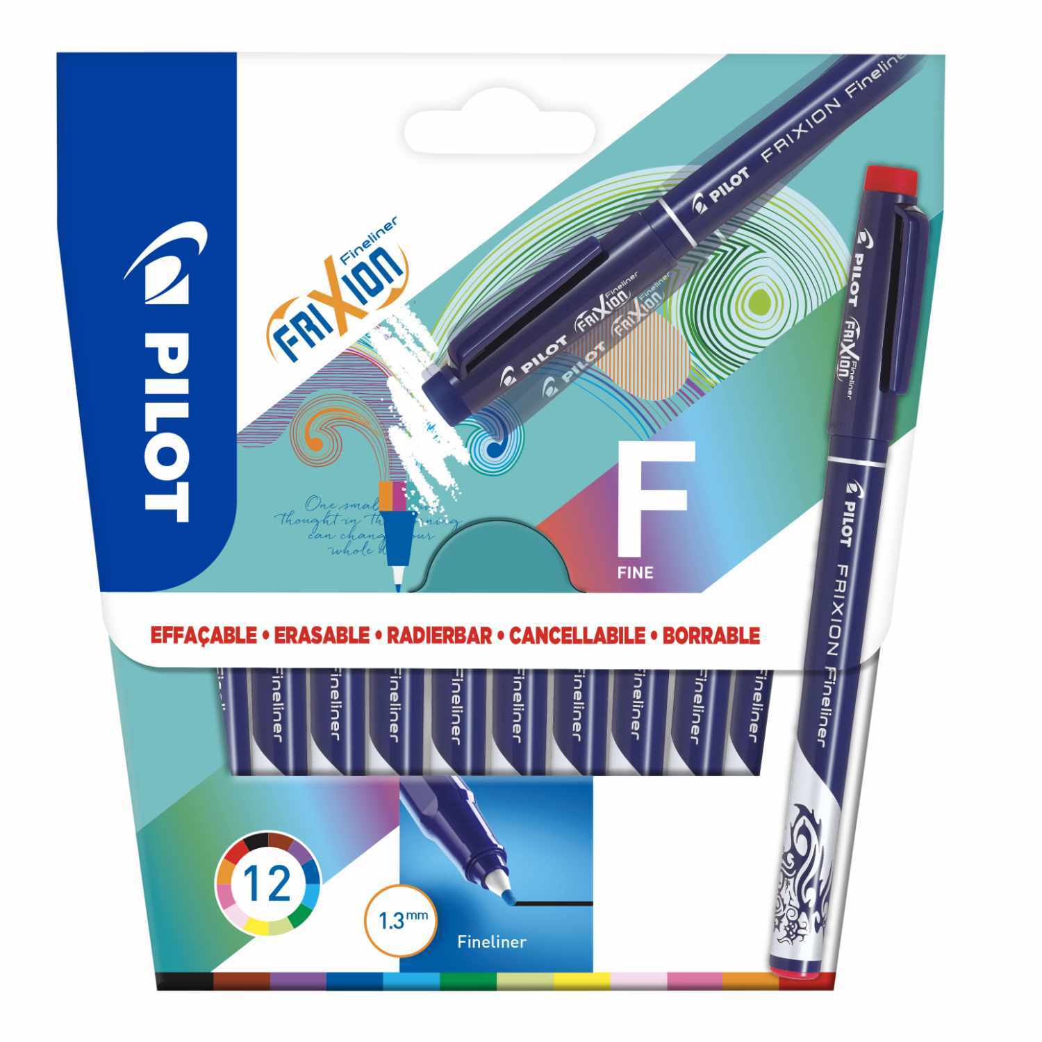 Frixion Fineliner 12 Stück