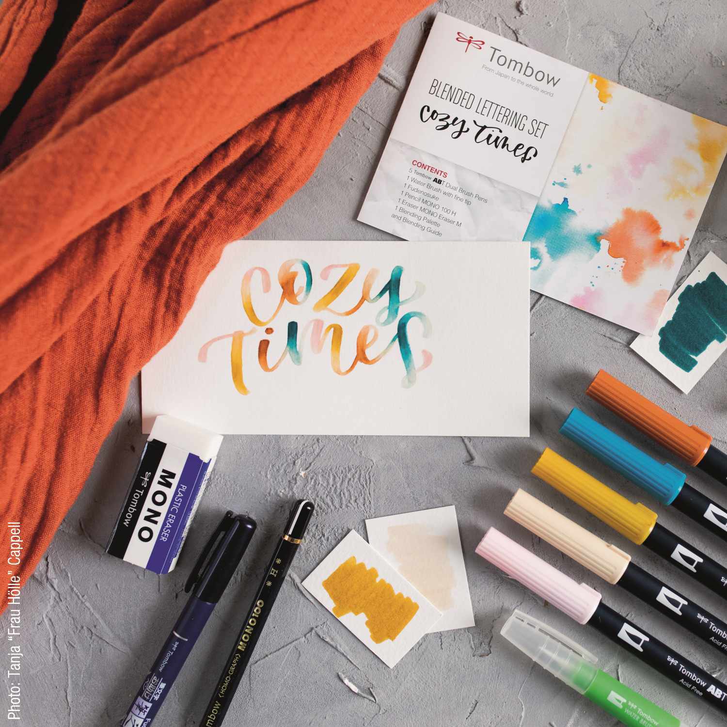 Tombow Blended Lettering Set Cozy Times