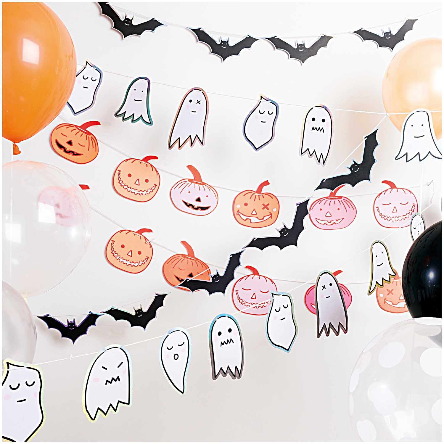 Paper Poetry Girlande Halloween Gespenster 3m