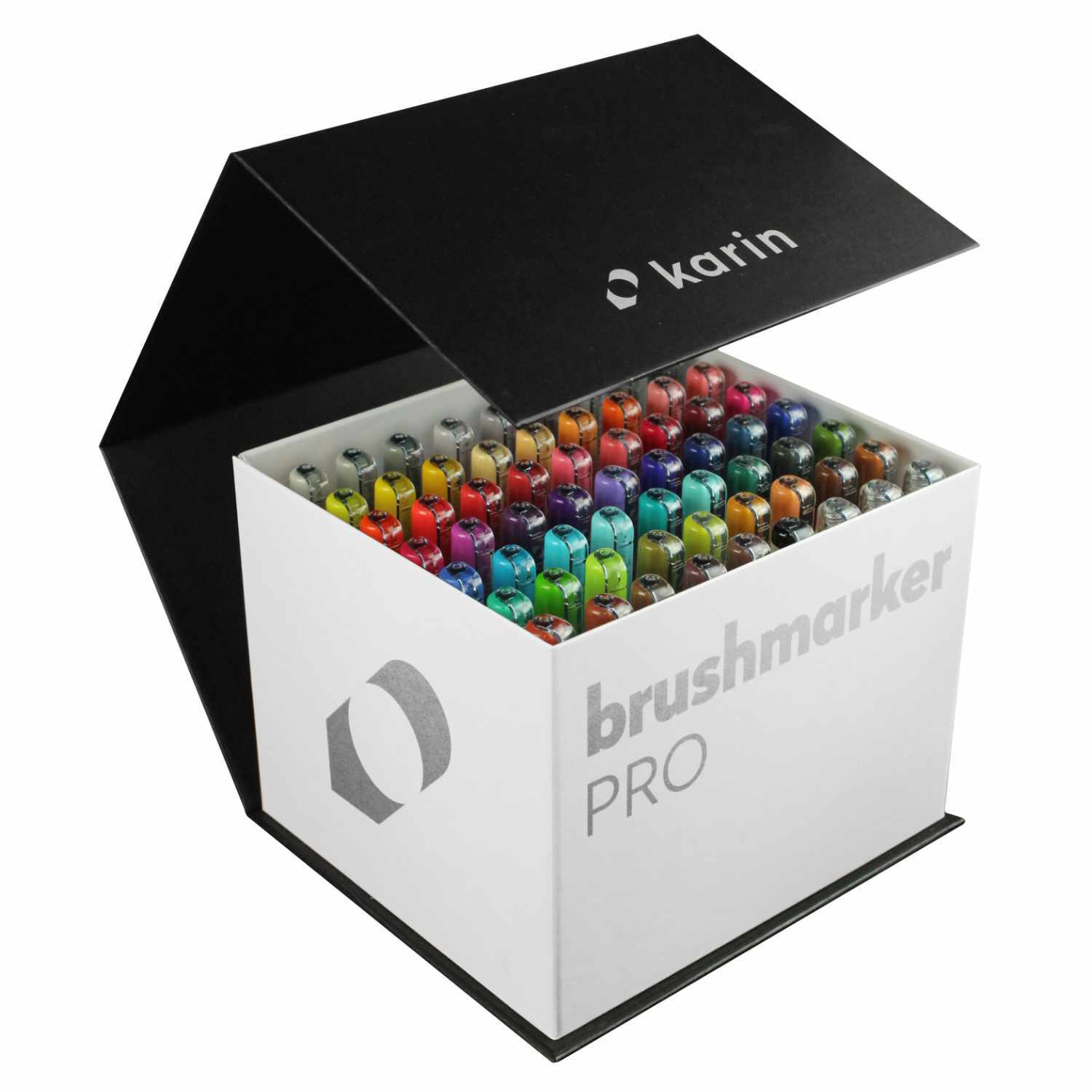 Brushmarker PRO Mega Box 60 Farben + 3 Blender