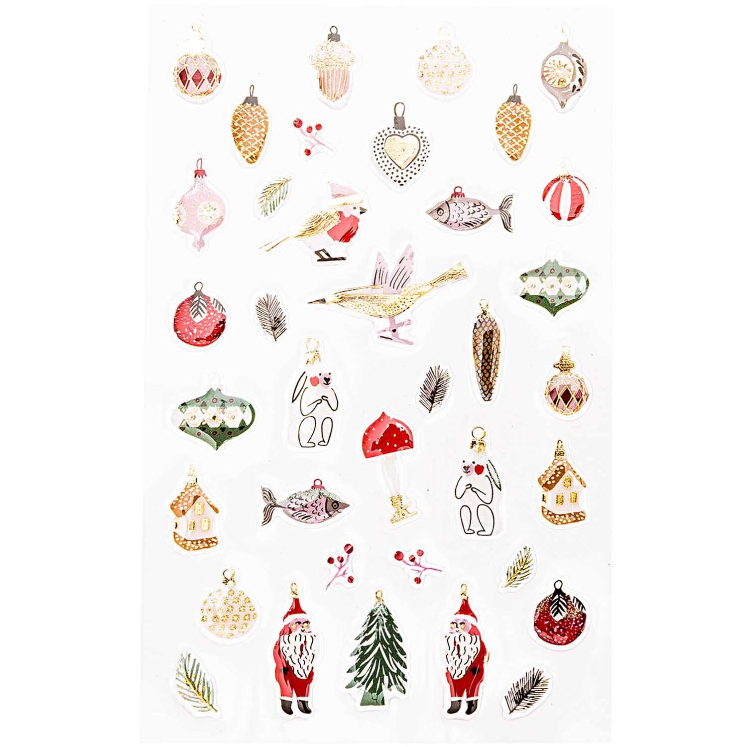 Paper Poetry Gelsticker Nostalgic Christmas classic