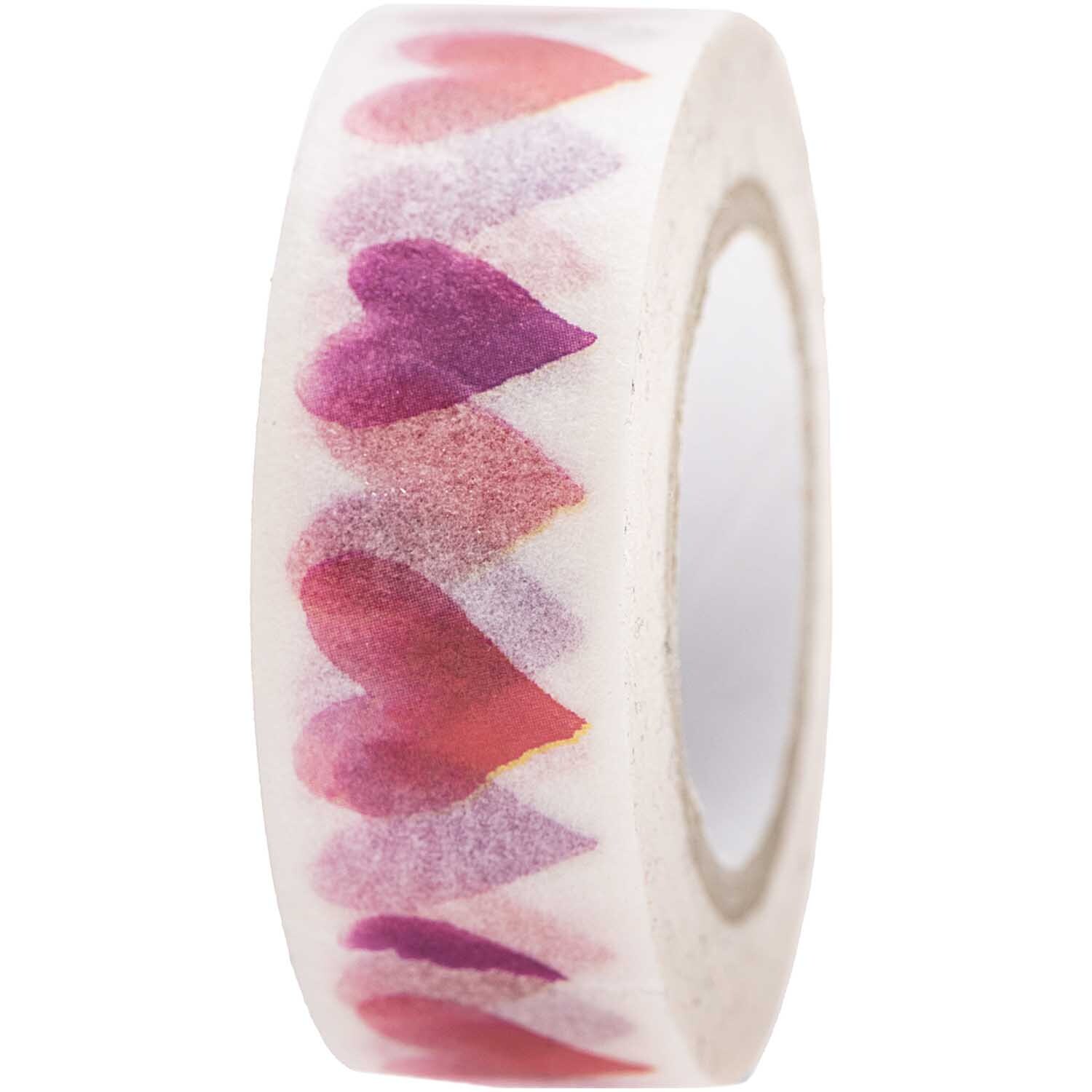 Paper Poetry Tape It must be love Herzen aquarell 1,5cm 10m