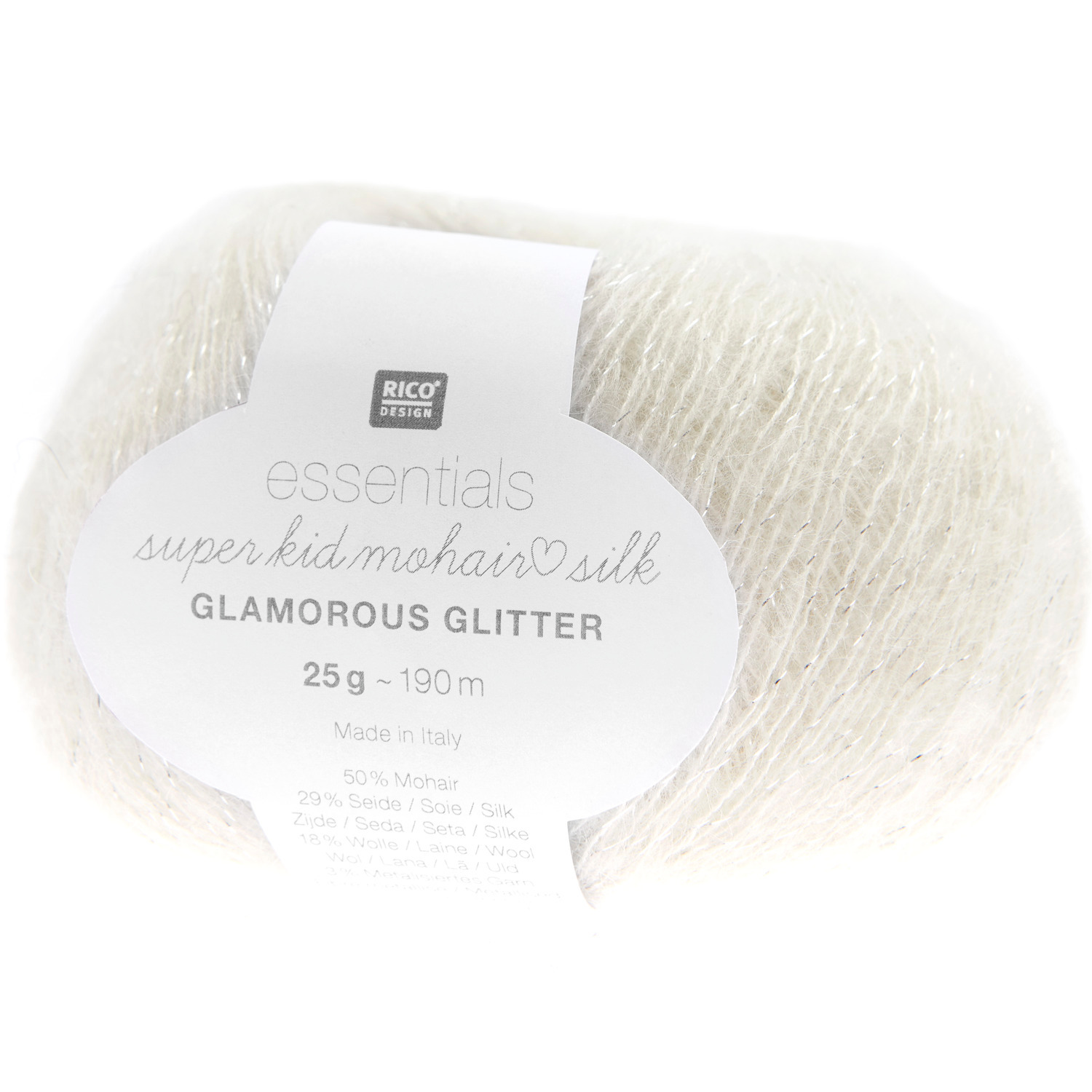 Essentials Super Kid Mohair Loves Silk Glamorous Glitter