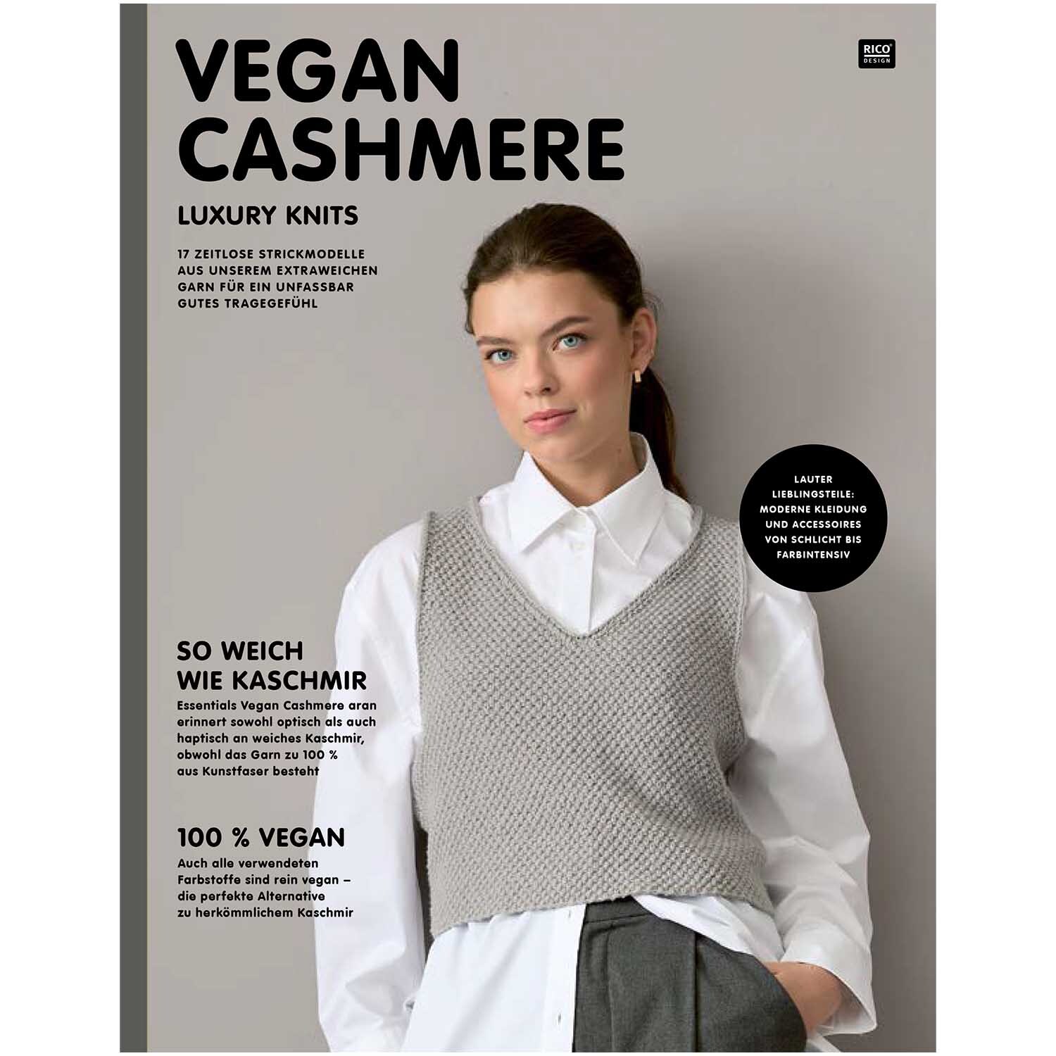 Strickset Top Modell 09b aus Vegan Cashmere