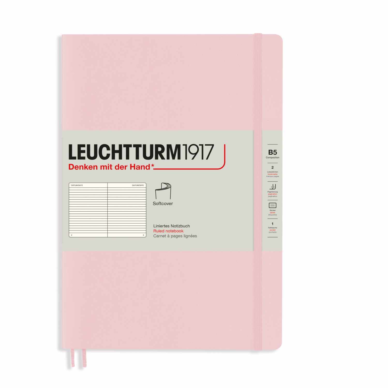 Notizbuch Composition liniert Softcover B5