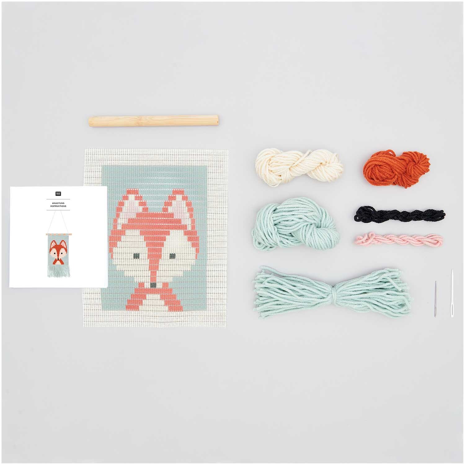 Longstitch Stickpackung Fuchs