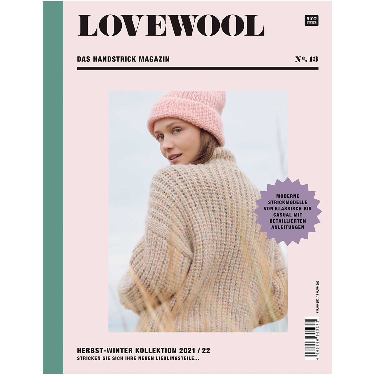 Lovewool Nr.13 Handstrickmagazin Herbst-Winter