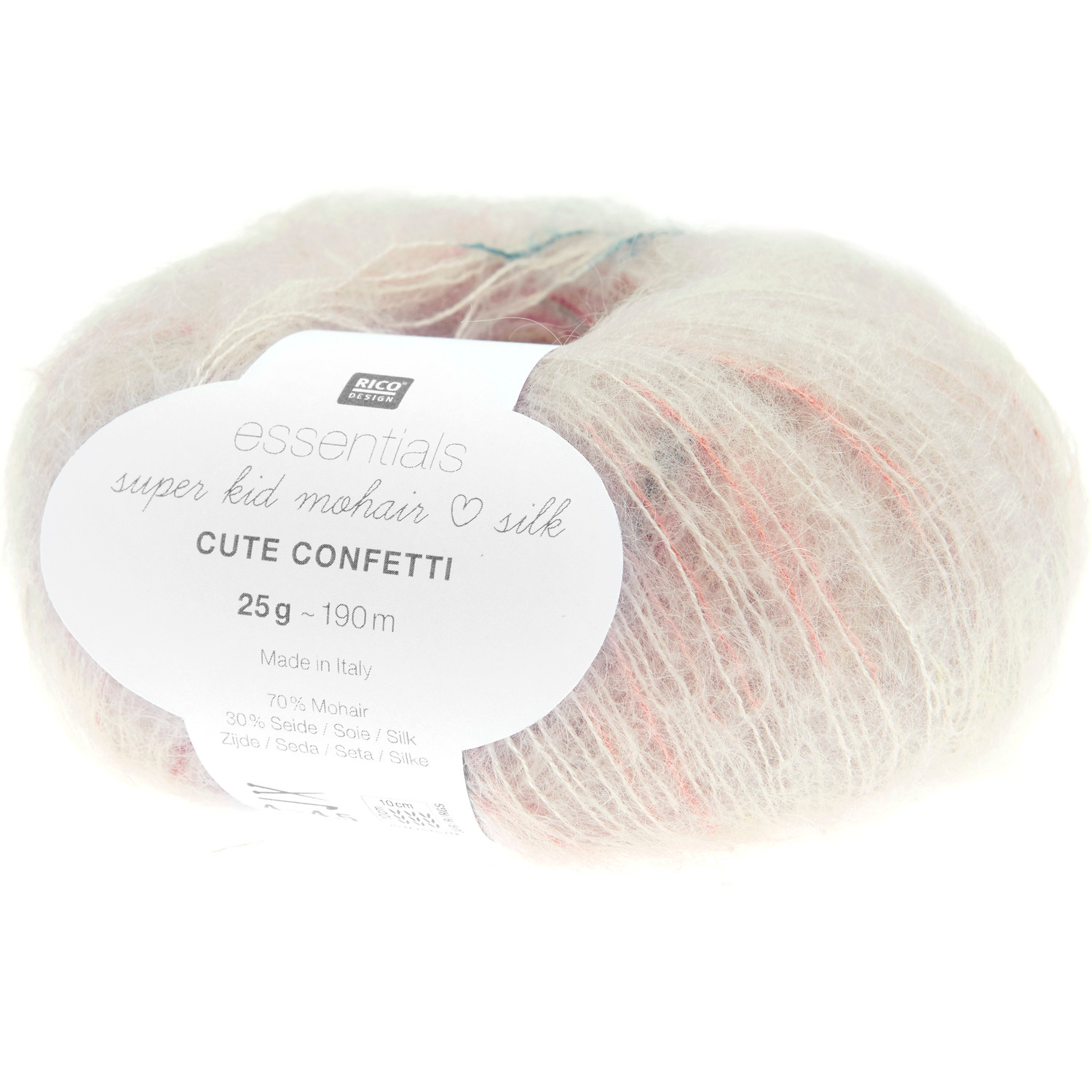 Essentials Super Kid Mohair Loves Silk Cute Confetti