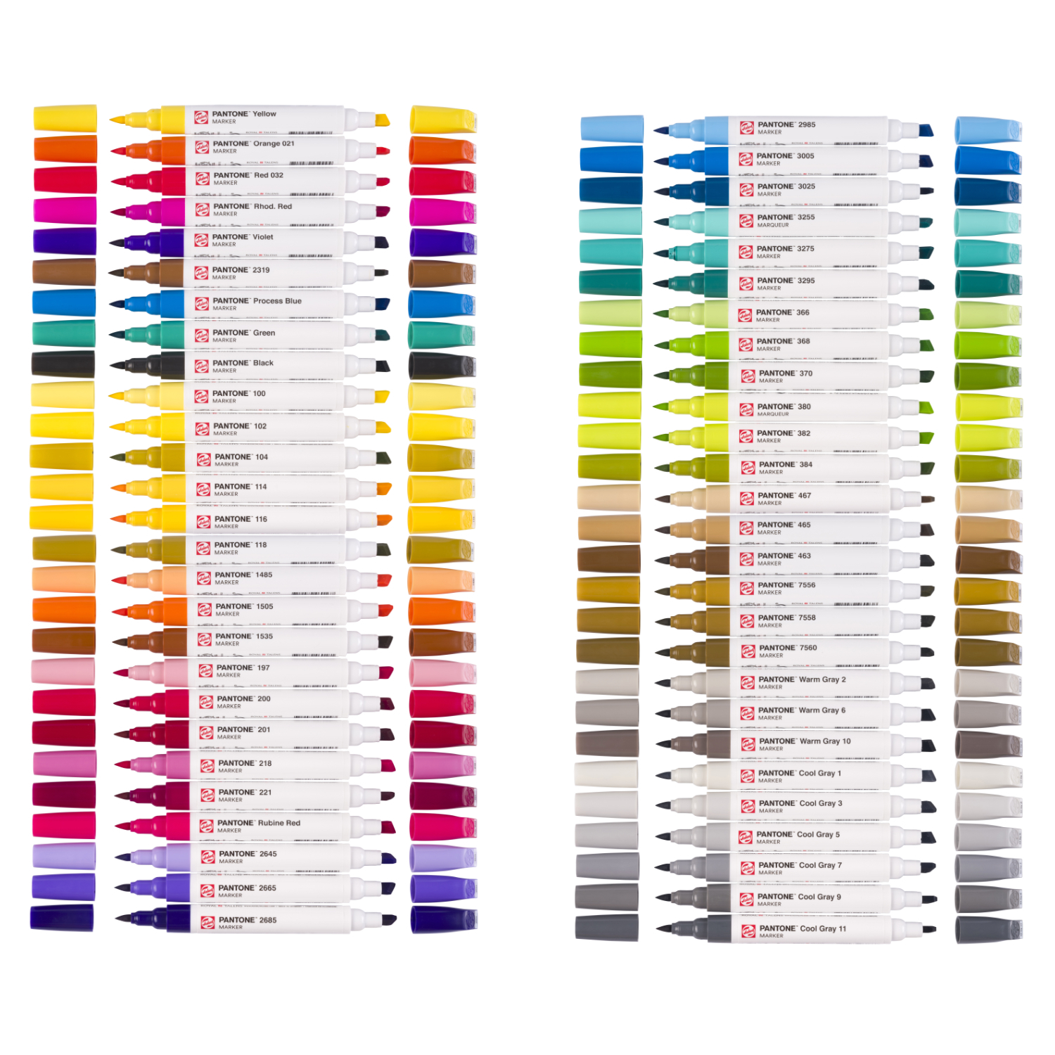 Talens | Pantone Marker Set 54teilig