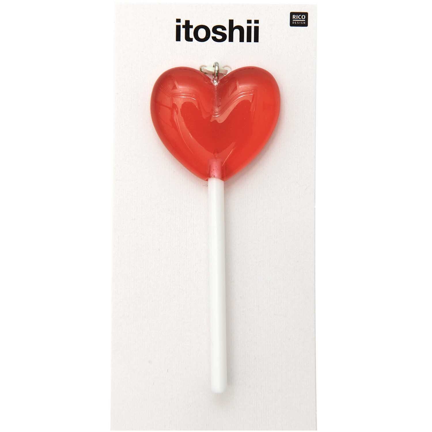 itoshii Lolli Anhänger Herz ca. 29x71x6mm 1 Stück