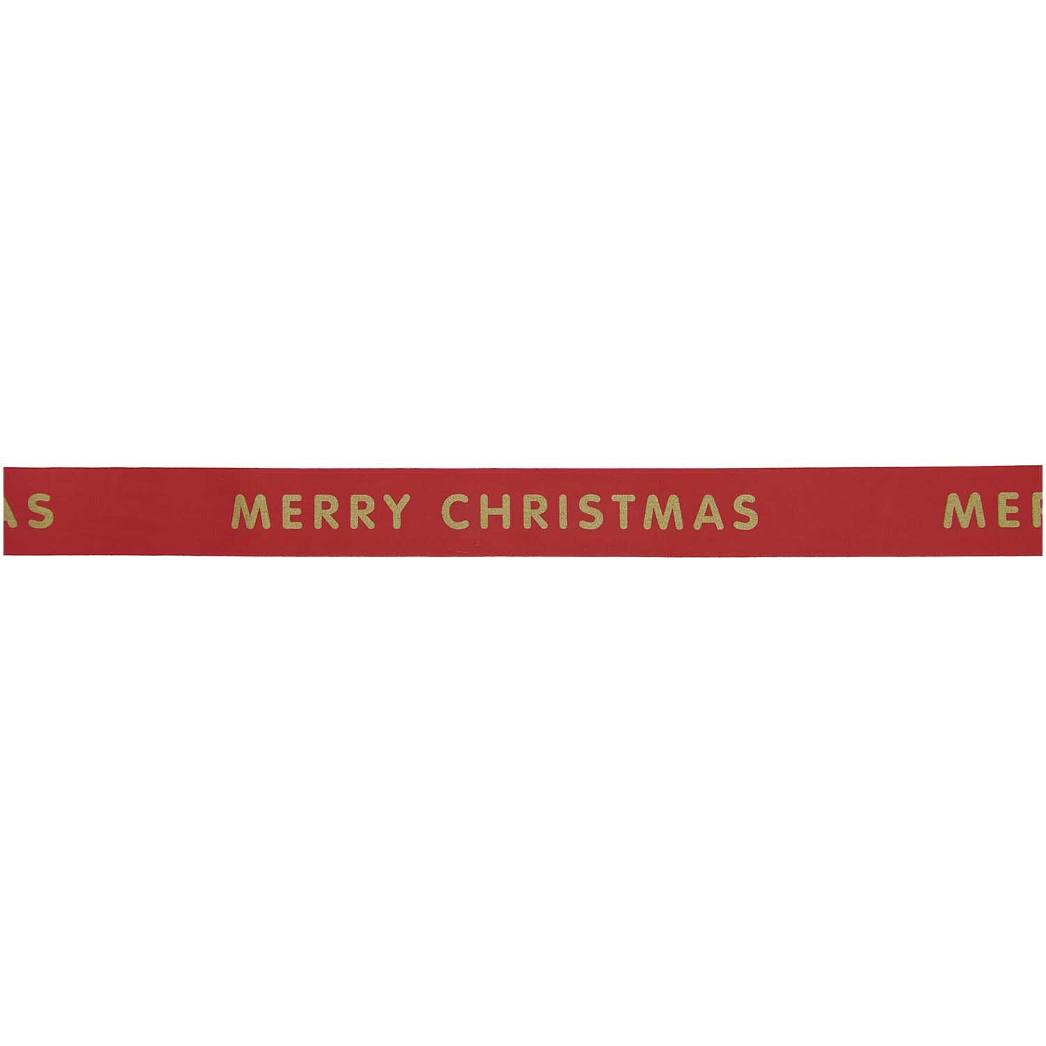 Paper Poetry Taftband Merry Christmas rot 38mm 3m