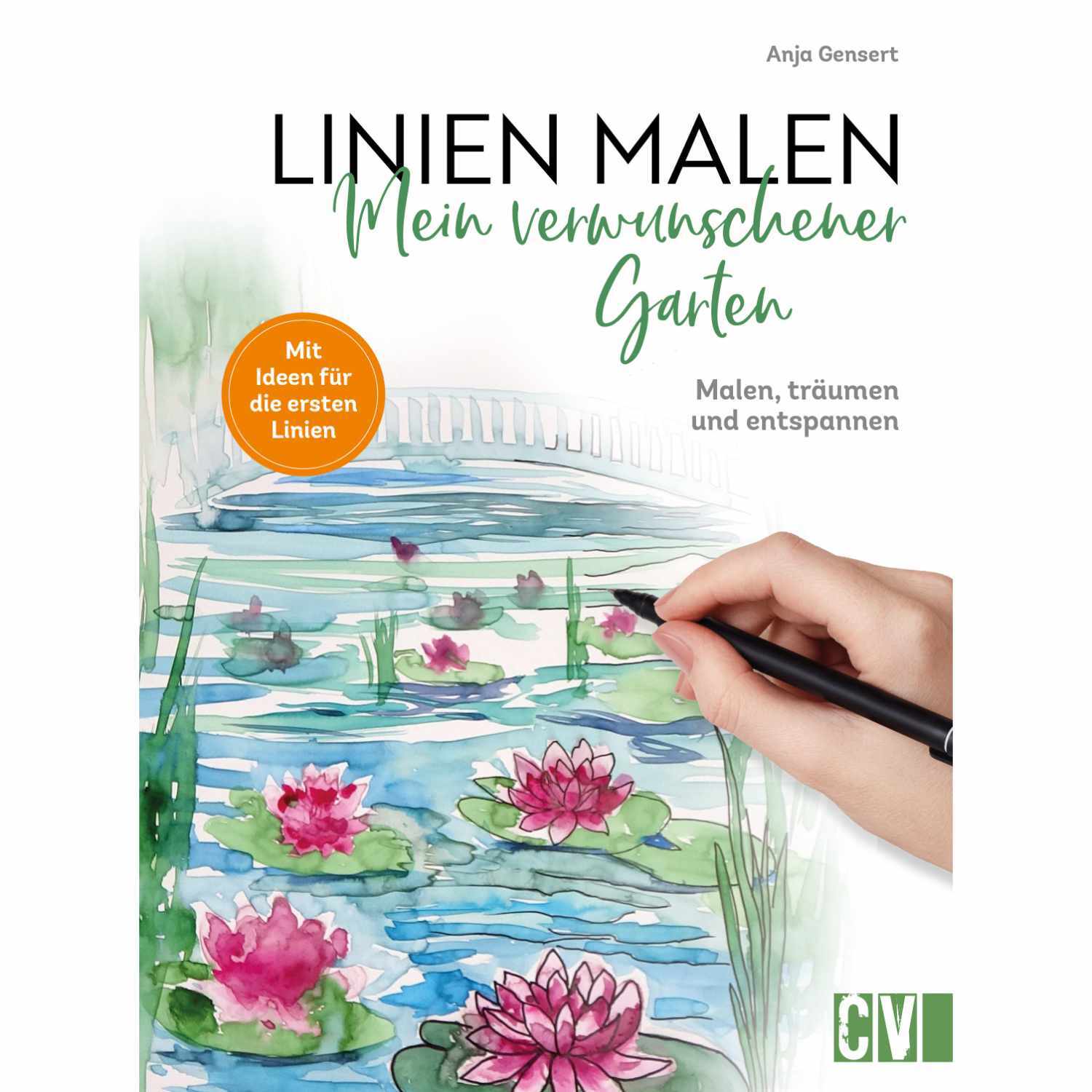 Linien Malen - Mein verwunschener Garten