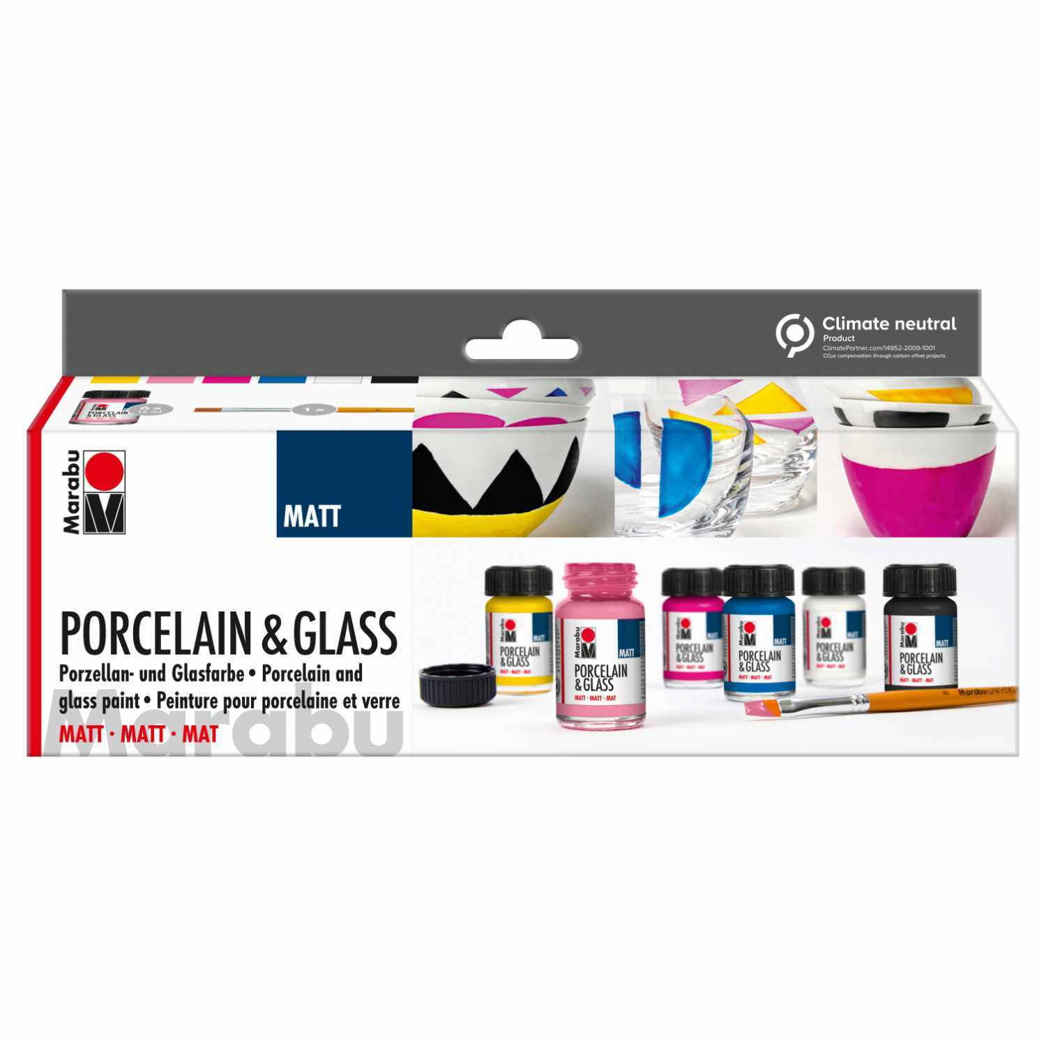 Porcelain & Glass Starterset matt