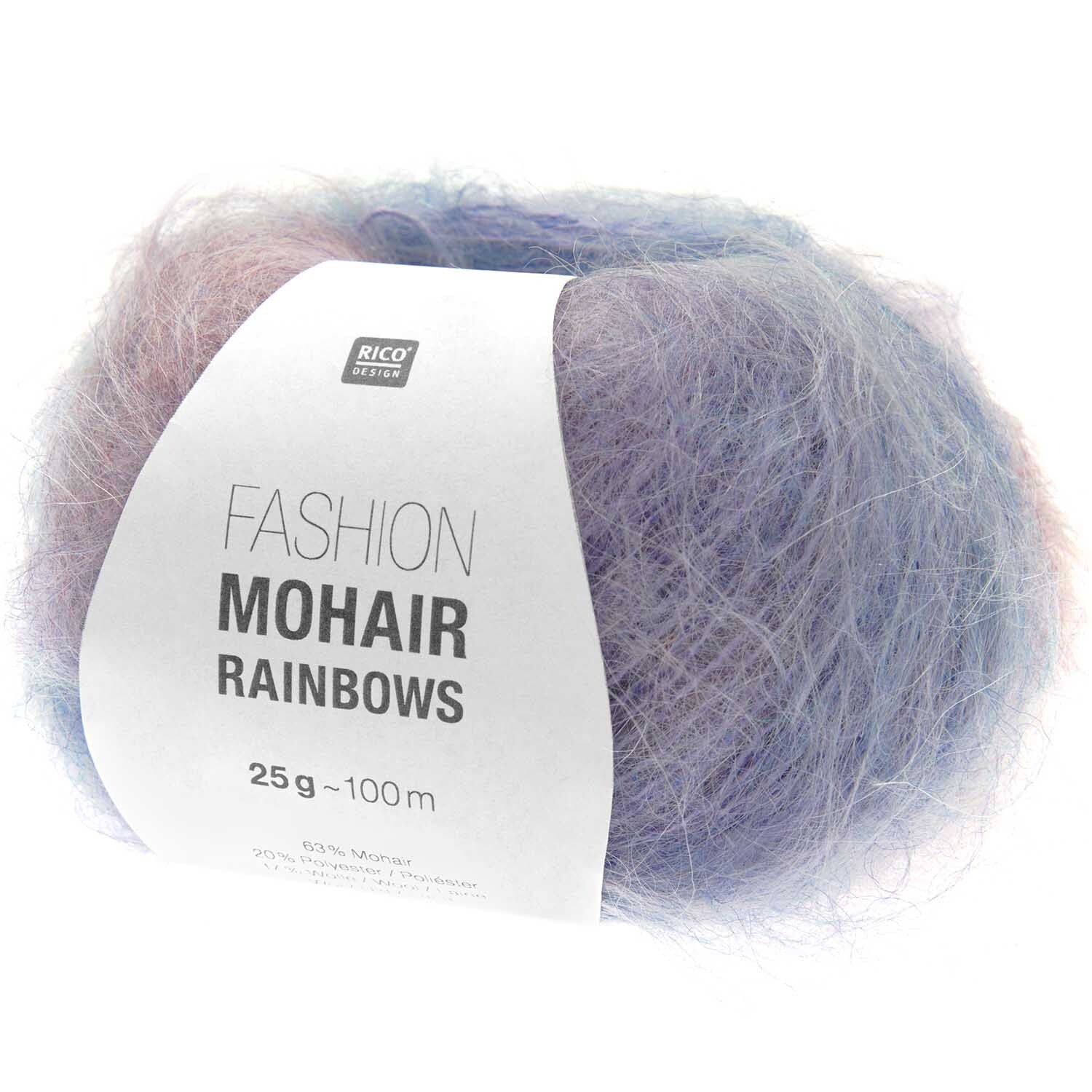 Fashion Mohair Rainbows