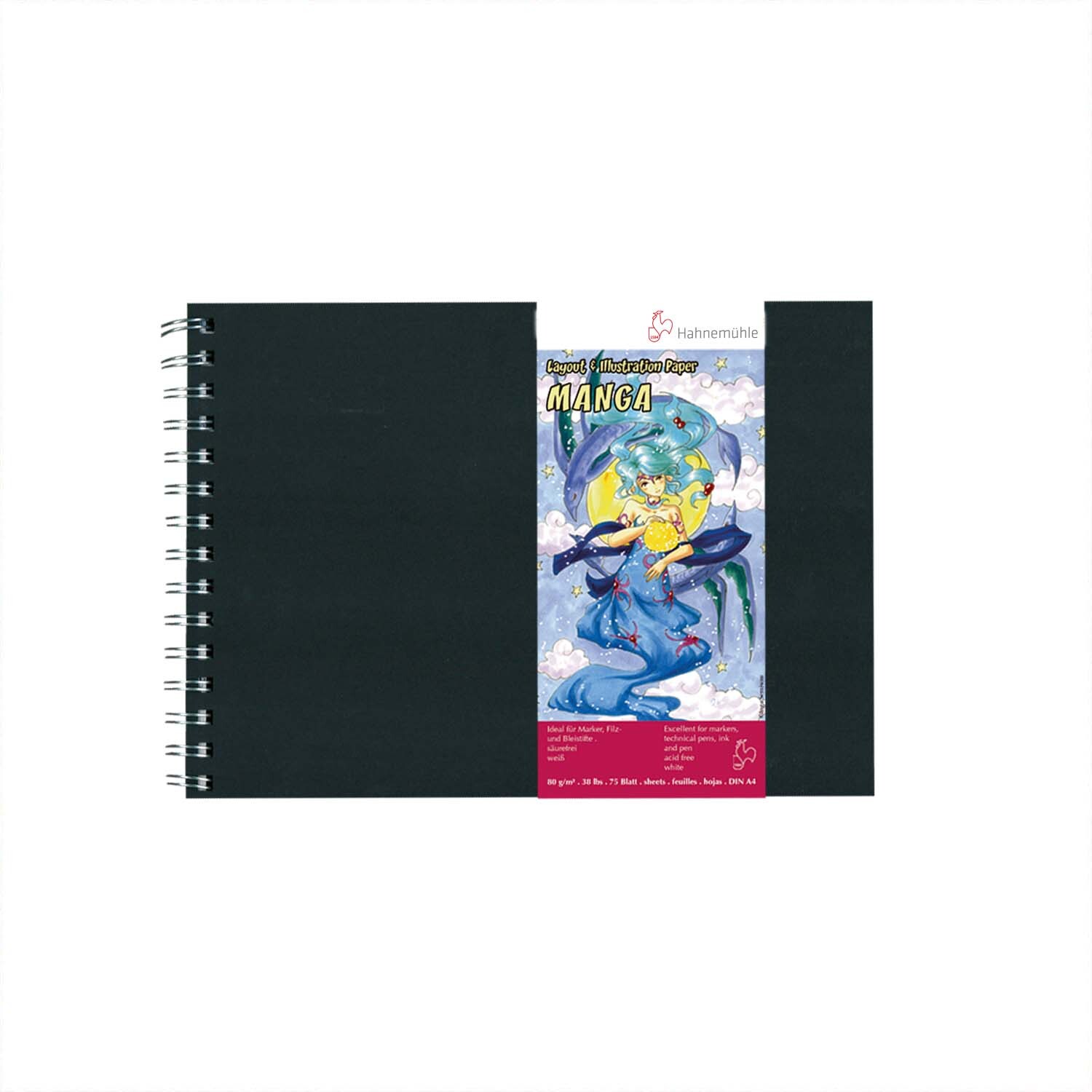 Manga Layout & Illustrationsbuch spiralisiert 80g/m²