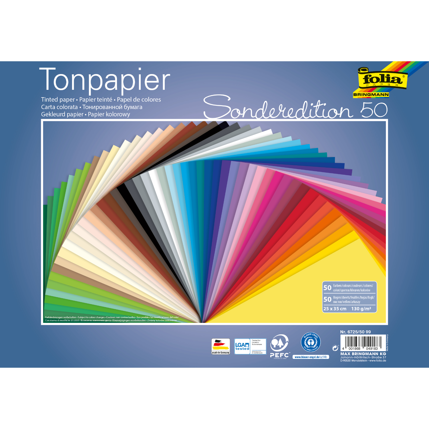 Tonzeichenpapier 