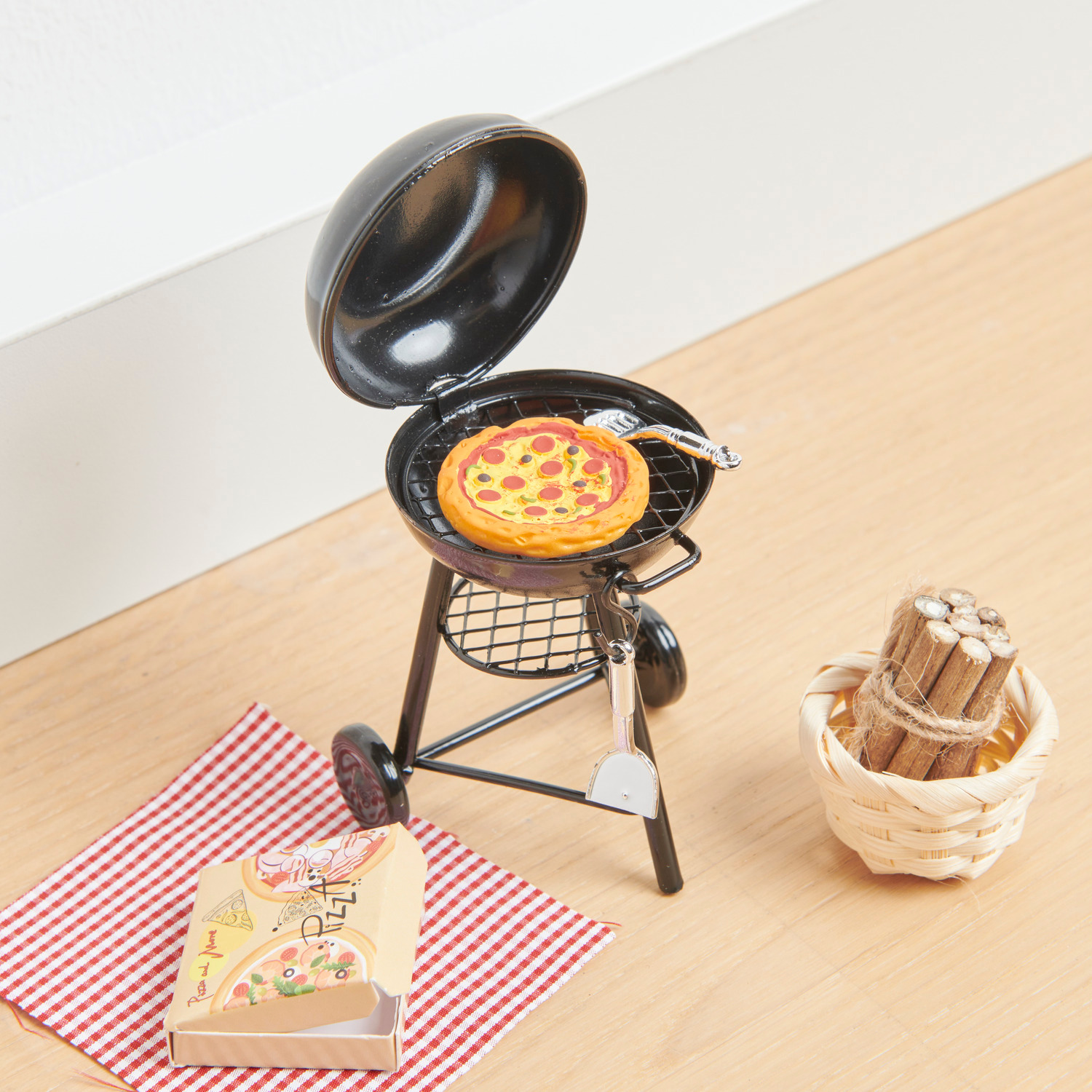 Miniatur Grill rund